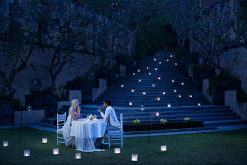 Private 6-Course Romantic Candlelight Dinner Overlooking Ubud Valley