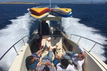 Paddle board safari tour  around Hvar town archipelago from Spit