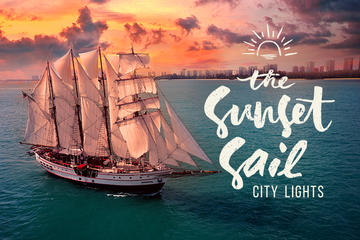 Sunset Sail City Lights