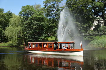 Riga by Canal Boat Sightseeing Cruise