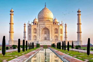 Private Taj Mahal at Sunrise from Delhi
