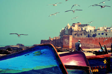 ESSAOUIRA THE SMALL FISHING HARBOR