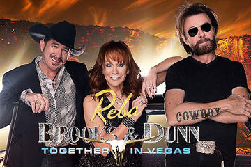 Reba, Brooks and Dunn at the Colosseum at Caesars Palace