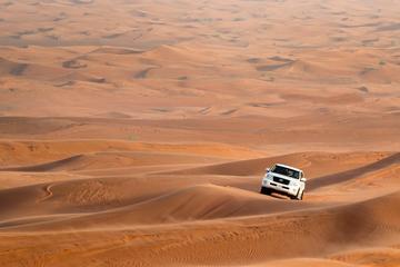 Private 4x4 For Morning Desert Safari With Camel Riding And Sand Boarding