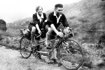 Tandem bike rental on Ile d'Orleans (for 2 people)