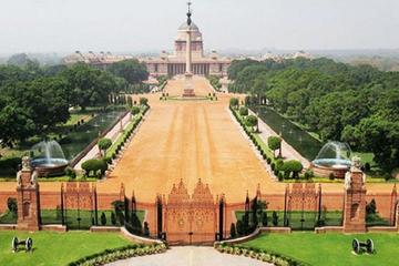 The Change of Guard Ceremony at the Presidential Palace in New Delhi