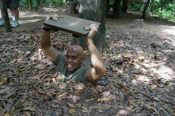Cu Chi Tunnels Small Group Adventure Tour from Ho Chi Minh City
