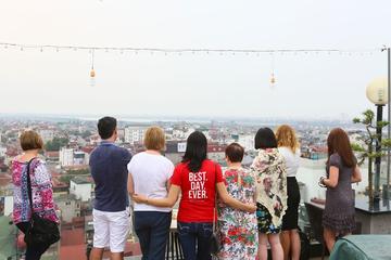 Hanoi Sky at Sunset Small Group Walking Tour Including Coctails and tasty Finger Foods