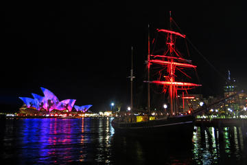 Sydney Harbour Tall Ship VIVID Dinner Cruise