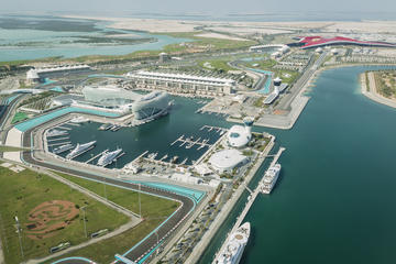 Abu Dhabi scenic flight and Louvre Abu Dhabi experience