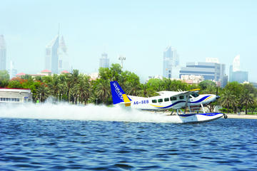 Seaplane flight Dubai to Abu Dhabi and Louvre Abu Dhabi experience