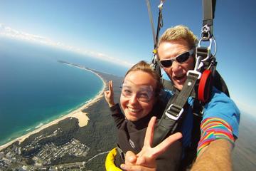 Tandem Skydive over Fraser Island