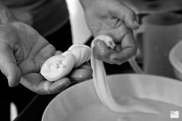 Daytour with mozzarella making experience wine tasting and local dinner