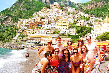 Sharing Shore Excursion from Naples Port to Pompeii Positano Sorrento and Amalfi Coast