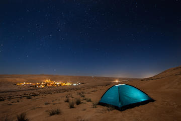 Over Night desert safari staying in tent