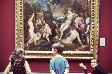 National Gallery of London Guided Tour for children and families with kids friendly guide
