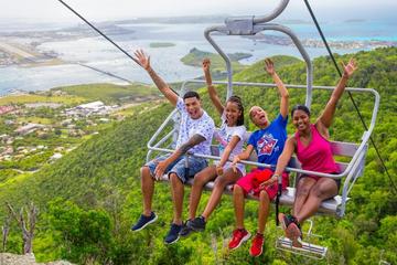 Soualiga Sky Explorer and Schooner Ride With Transfers From Pier