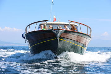 Small Group Sorrento Coast and Amalfi Coast boat tour with Local Host on board