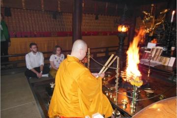 Experience Shakyo and Goma-gyo  at Miyajima Misen Daihonzan Daisho-in