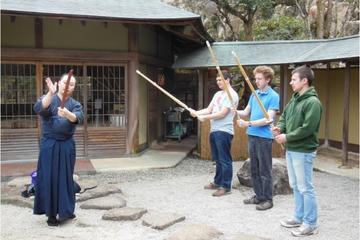 Experience Shodo and Kendo at Miyajima Misen Daihonzan Daisho-in (including samurai lunch)