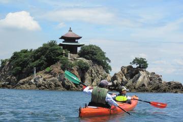 Have an adventure by kayak!  A half-day tour in Tomonoura!