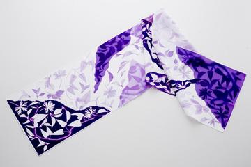 Japanese Culture of Somemono: Dyeing a stole in Yama no Sachizome method