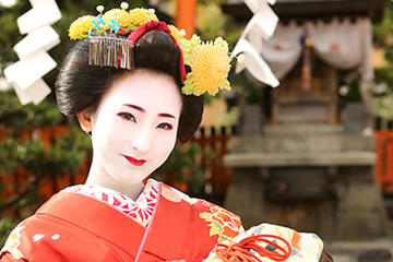 Maiko Makeover experience Walking plan in Kyoto
