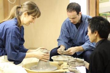 Pottery Wheel Trial My cup plan in Kiyomizu, Kyoto