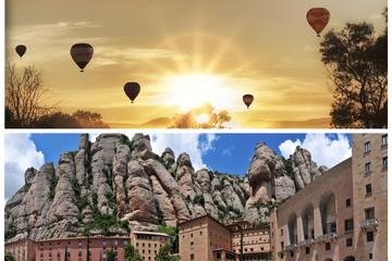 Montserrat Monastery Tour  & Hot Air Balloon Flight, Including Transfer, Lunch, Photos, Cava