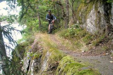 Advanced Mountain Bike Single Track Ride around Stockholm