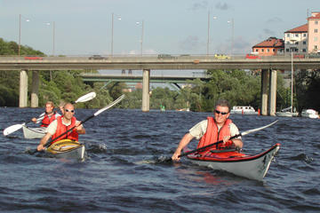Central Stockholm City Kayak Tour