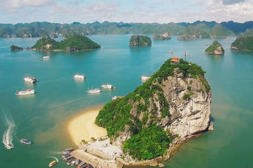 Halong Bay 1 Day Tour with Cave Visit and Swimming