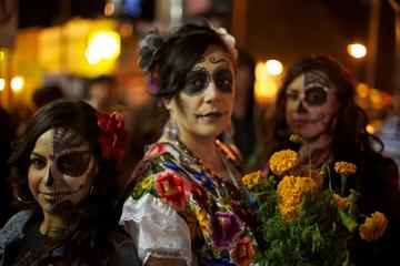 Mixquic Day of the Dead Celebration from Mexico City