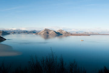 Lake Skadar with Rijeka Crnojevica (Pavlova strana) and Old Capital Cetinje