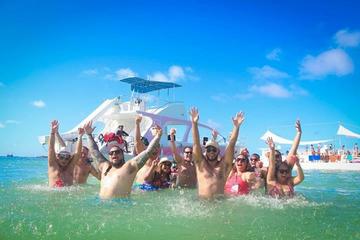 Private Punta Cana Party Boat with Water Slide and Open Bar