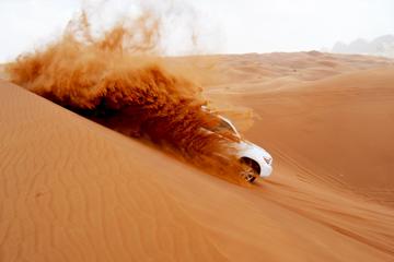 Dubai Desert Evening Small-Group Tour with Camel Ride and Dinner