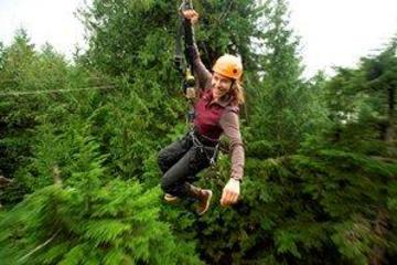 Ketchikan Shore Excursion: Rainforest Canopy Ropes and Zipline Park