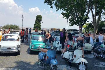 Gleaming Italian Classic Car Tour in half day discovering The Best of Rome