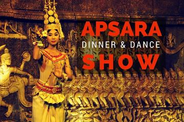 Apsara Show Dinner & Pubstreet - Night Market with tuk tuk transport
