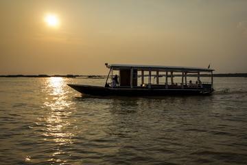 Sunset Cruise on Tonle Sap Lake with Cambodian drinks and Canape