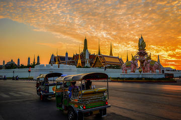 Bangkok Tuk Tuk Sunset Long-tail Night Lights