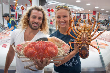 Sydney Fish Markets Lunch, Boat Cruise and Shark Island Visit