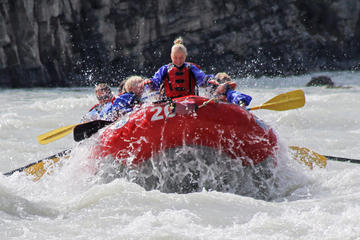 Day Trip Athabasca Canyon Run Family Rafting: Class II Plus Rapids near Jasper, Canada 
