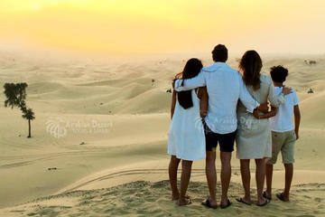 Evening Desert Safari with Dune Bashing, Camel Riding, BBQ Dinner
