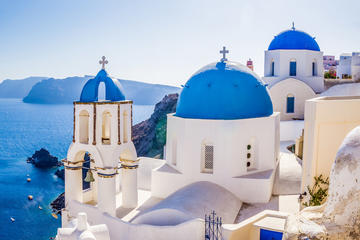 Santorini Blue Domes Half-Day Private Tour