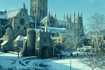 Christmas Day in Canterbury, Dover, and Greenwich from London with Lunch