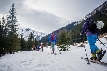 4 hours skitour trip in Tatra Mountains for beginners with renting equipment