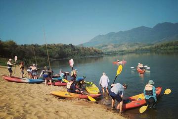Fullday kayaking to Pak Ou cave - Whisky Village- Weaving village and waterfalls