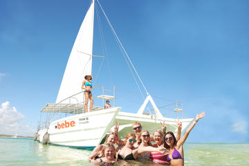From Punta Cana: Party Boat Cruise with Snorkeling