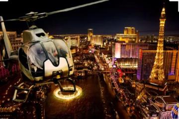 Vegas Night Out: Las Vegas Night Flight and Dinner for Two
